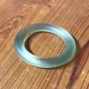 ❤️SOLD❤️ Jade Color Resin Bangle Bracelet